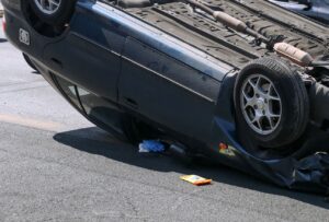 Τροχαίο ατύχημα στον Χορτιάτη – Δύο τραυματίες