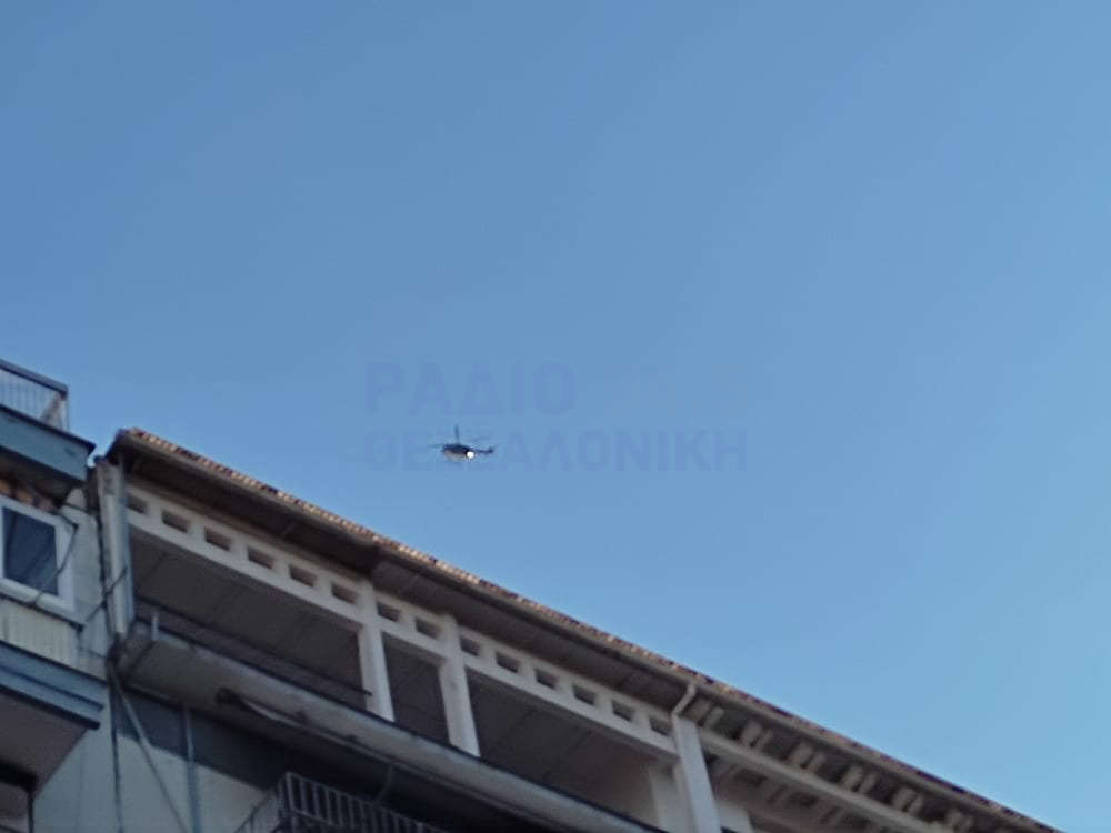 ΕΛΑΣ: Σε πτήση πάνω από τη Θεσσαλονίκη το ελικόπτερο (ΦΩΤΟ+ΒΙΝΤΕΟ)