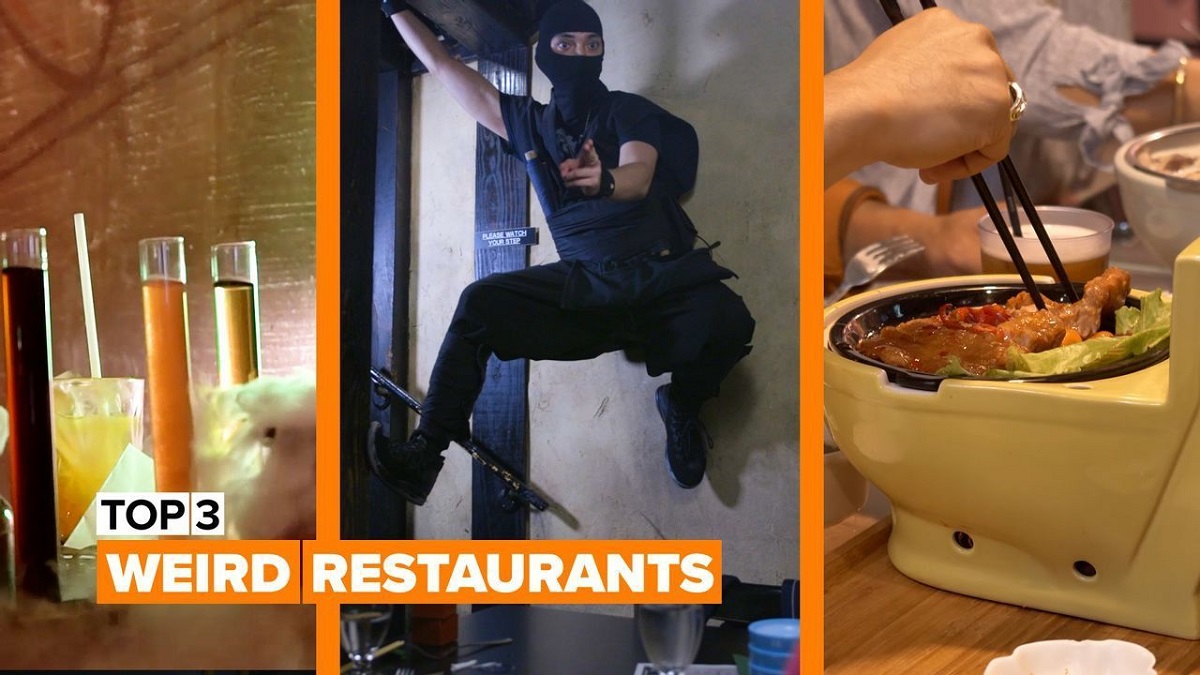 Τρία από τα πιο περίεργα εστιατόρια στον κόσμο! (VIDEO)