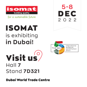 Η ISOMAT στην Big 5 Dubai 2022