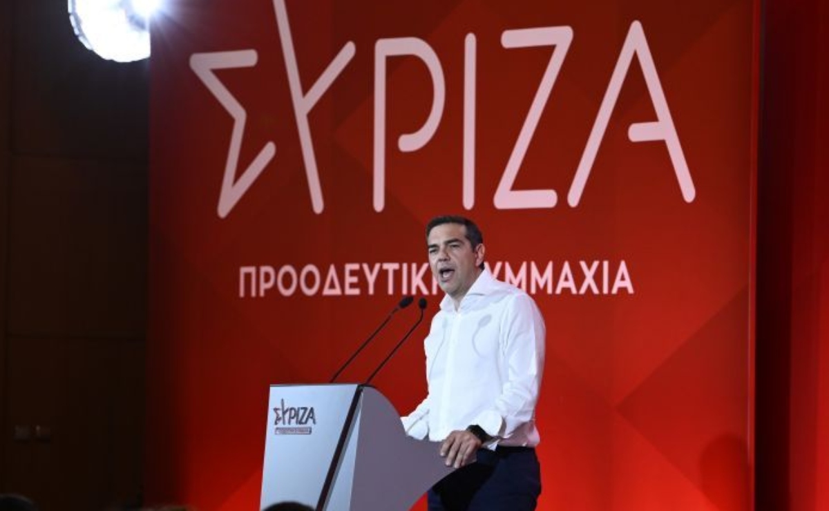 Παρών στη σημερινή εκδήλωση του ΣΥΡΙΖΑ για το ευρωψηφοδέλτιο ο Αλέξης Τσίπρας