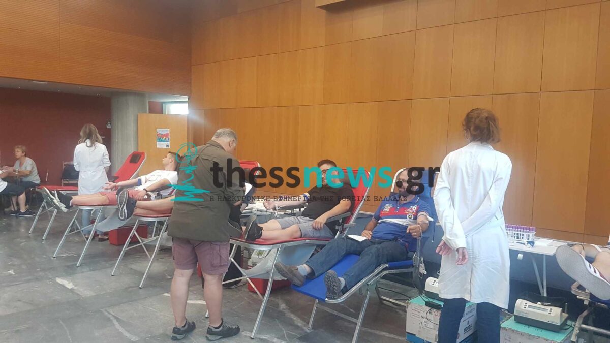 180 μονάδες αίματος συγκεντρώθηκαν στην αιμοδοσία του Ράδιο Θεσσαλονίκη