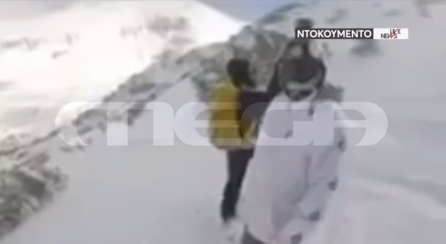 Βίντεο από τη στιγμή που η χιονοστιβάδα παρασύρει και σκοτώνει τον Έλληνα σκιέρ (VIDEO)